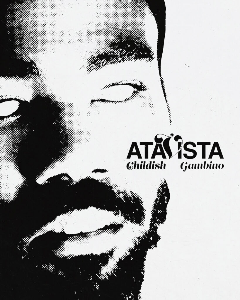 Childish Gambino Atavista_Black_Poster