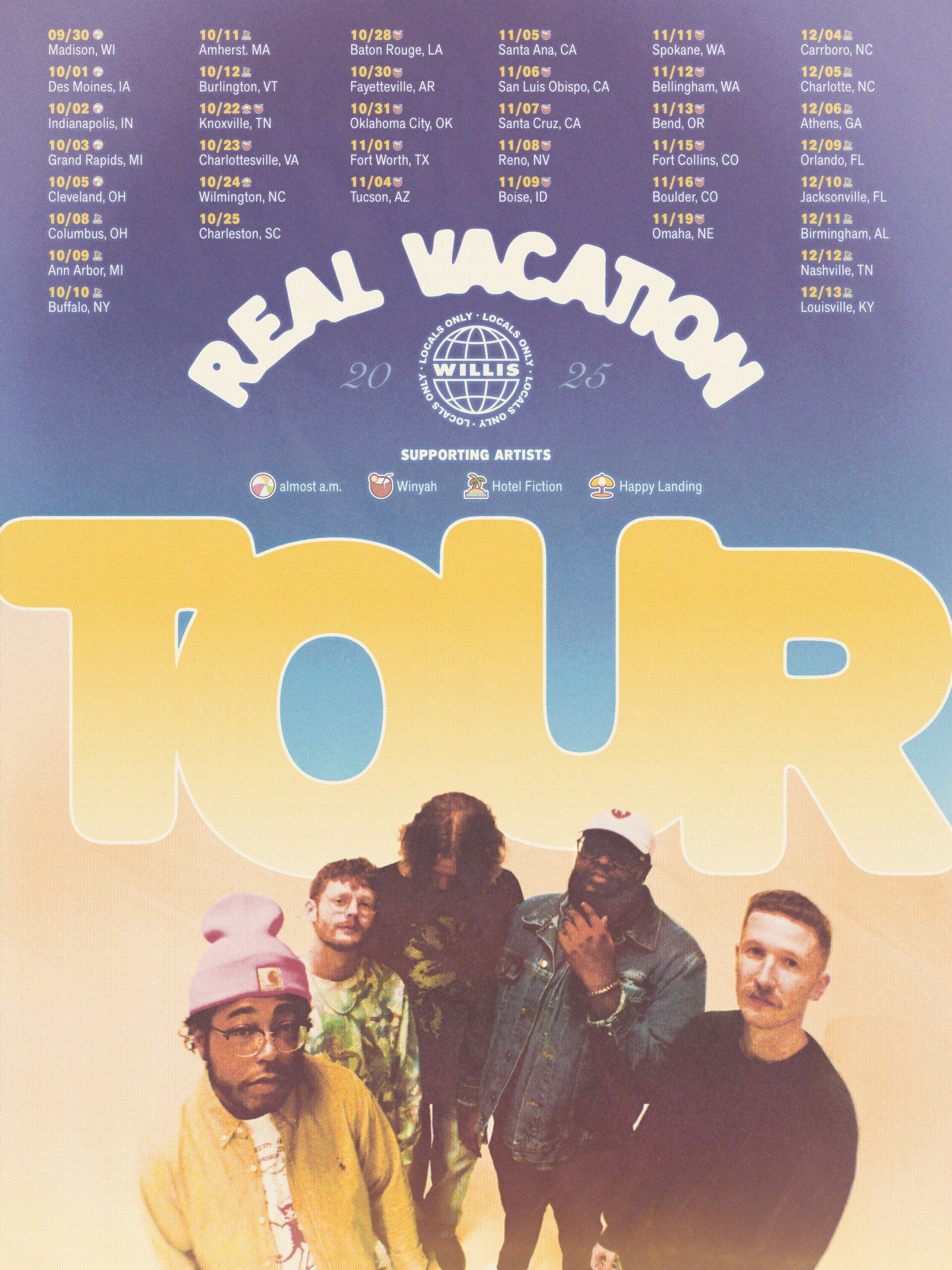 Willis_US Tour 25 Fall_18x24in_Poster Design